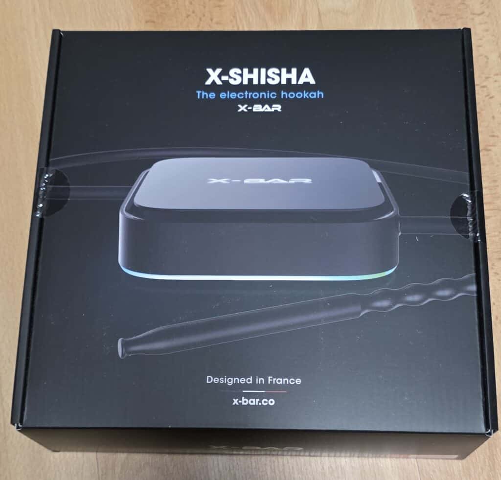 X-SHISHA elektronische Shisha mit Zubehör, neu und unbenutzt.