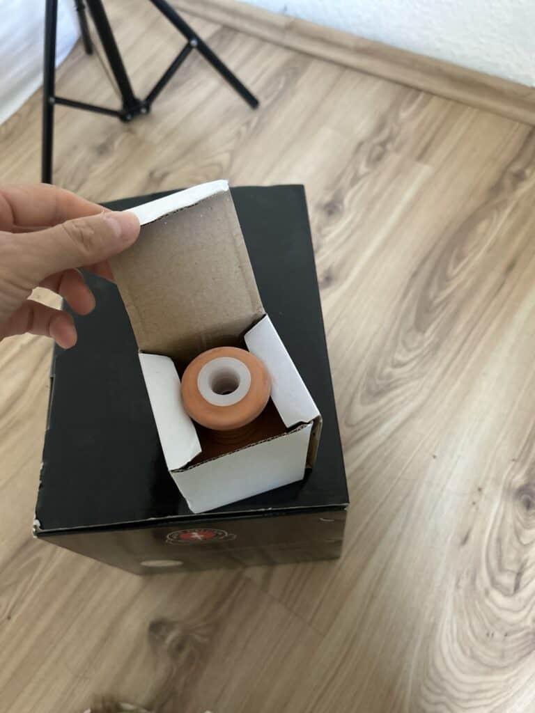 Neuer Shisha-Schlauch in Verpackung, unbenutzt.