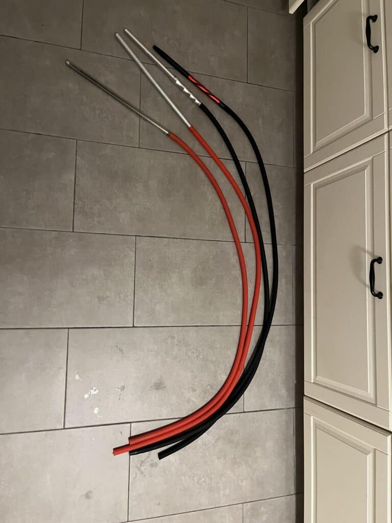 Heizrohre und Schlauch für Shisha, gebrauchter Zustand.
