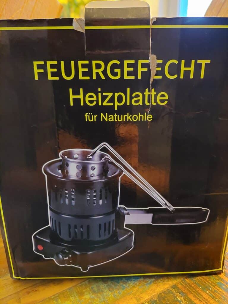 Feuerfeste Heizplatte für Naturkohle, geeignet für Shisha-Zubehör.