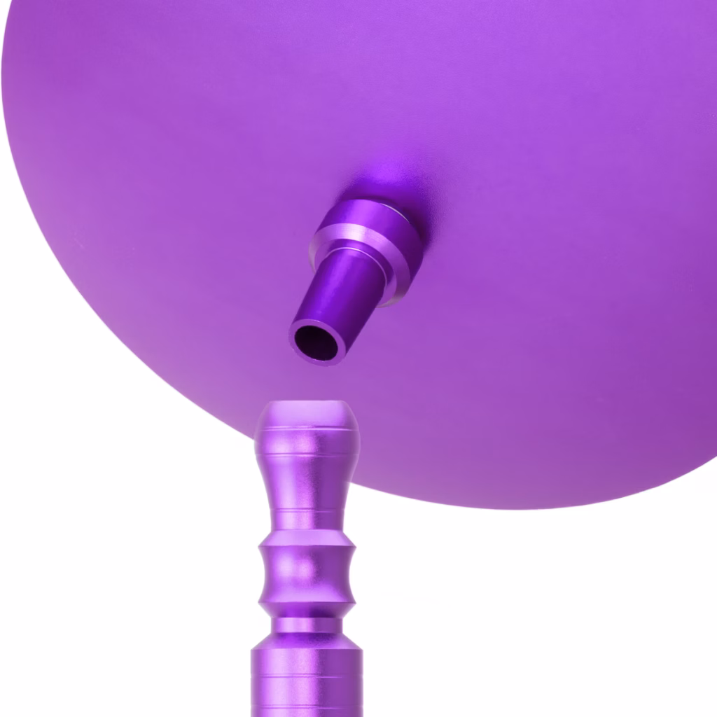 DILAW Opal Aluminium Shisha Lila (Big Size 93 cm)