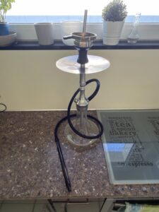 AEON AVOS 2S Shisha Edelstahl – Carbon Mundstück &