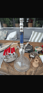 Alligator Edelstahl Shisha Set