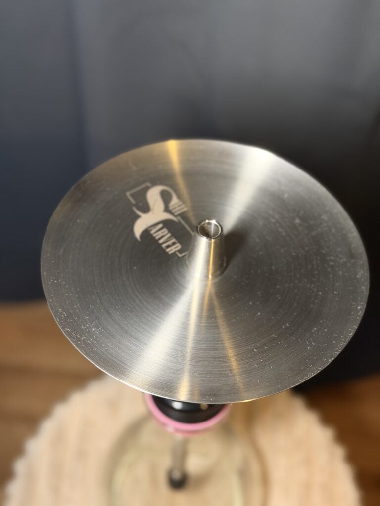 Rostfreie Edelstahl Shisha Bowl mit Logo.