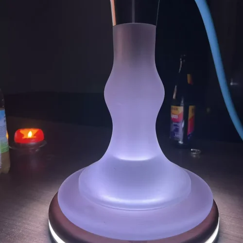 Rauchvase mit LED-Beleuchtung, ideal für Shisha- und Rauch-Events.