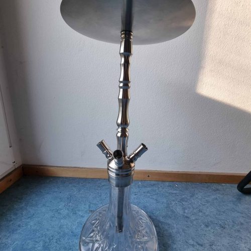 Schirmständer aus Edelstahl für Shisha, dekoratives Zubehör für Raucher.