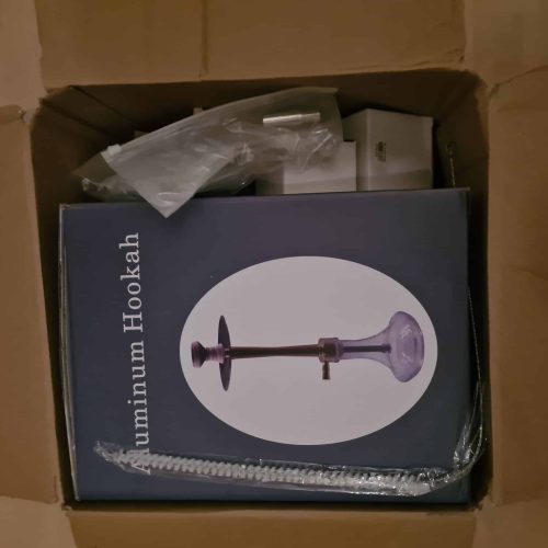 Shisha-Kohlezubehör in Originalverpackung, unbenutzt, für Wasserpfeifen.
