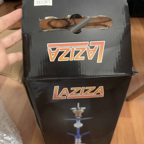 LAZIZA Shisha Glasbowl in Originalverpackung.