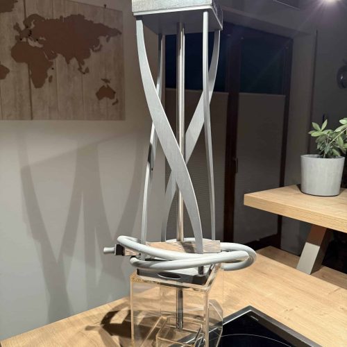 Edelstahl-Schlauchhalter für Shisha, hochwertig, neu.