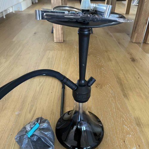 Rauch-Hookah mit Glasbasis, Zubehör, für Shisha-Liebhaber.