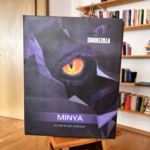 Minya Aluminium Shisha mit Katzenauge-Design, Smokezilla.
