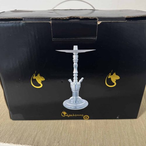 Shisha-Kopf mit Glasbowl auf Verpackung, für Shisha-Zubehör Verkauf.