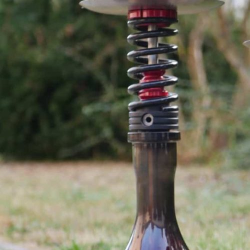 Shisha Kopf mit Stoßdämpfer für sicheren Rauchgenuss.