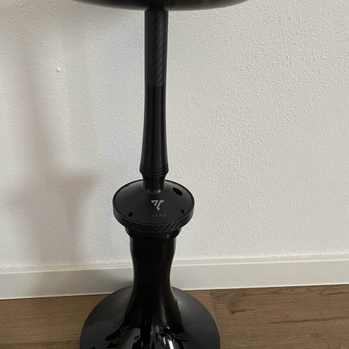 Raucherset für Shisha mit schwarzem Design, ideal für den Genuss zu Hause oder unterwegs. Hochwertig.