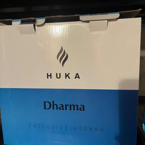 Huka Dharma Shisha-Adapter in Originalverpackung.