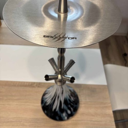 Edelstahl Rauchsäule für Shisha, modernes Design, hochwertig.