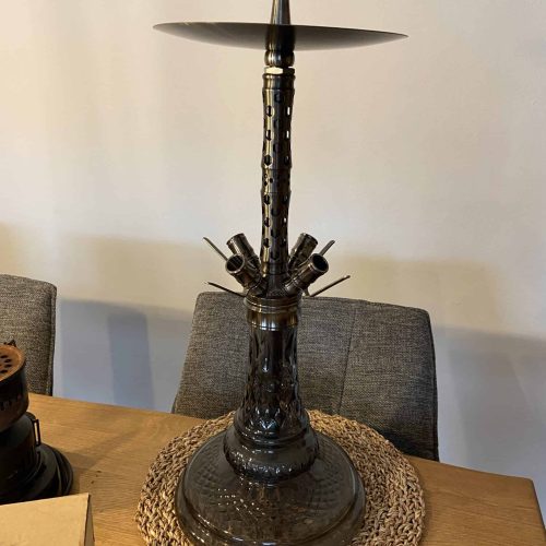 Dekorativer Raucherhaken in Shisha-Optik, ideal für Shisha-Liebhaber, als Sammlerstück oder Dekorati.