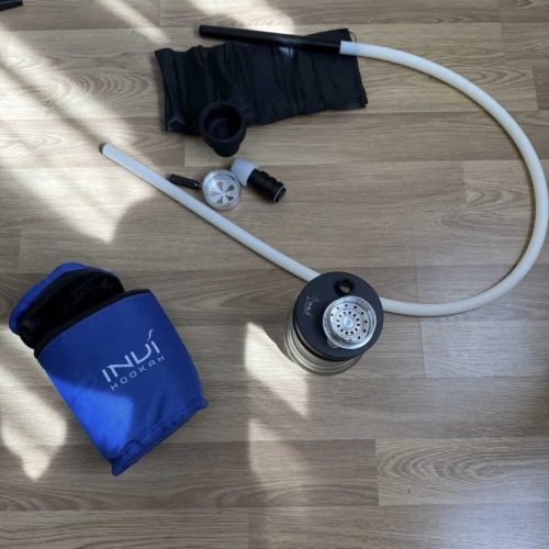 INVI Hookah mit Zubehör, gebrauchte Wasserpfeife, Shisha.