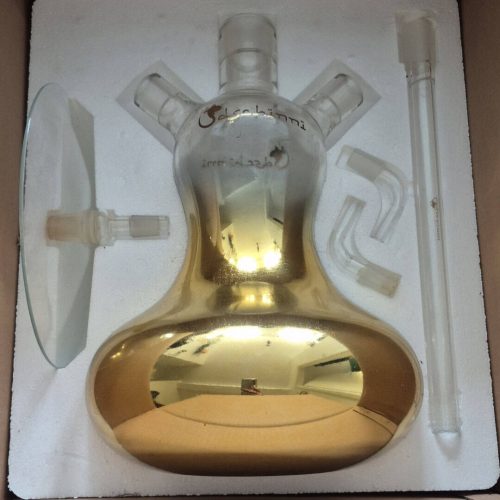 Shisha-Adapter mit verschiedenen Anschlüssen, komplett im Originalkarton.