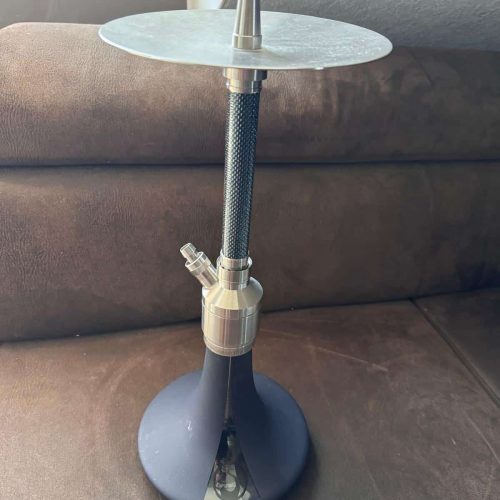 Rauchsäule für Shisha mit Glasplatte, geeignet für Wasserpfeifen, hochwertiges Rauchzubehör.