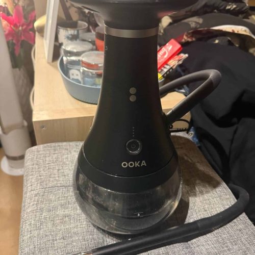 Dampfer für Shisha, tragbar, kabellos, mit modernem Design und Akku.