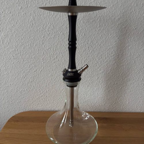 Rauchsäule mit Glasbasis für Shisha, ideal für Wasserpfeifen, stilvolles Design (max. 100).