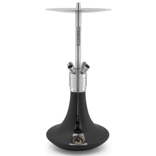 Moderner Pfeifenständer für Shisha mit Edelstahl und Kunststoff.
