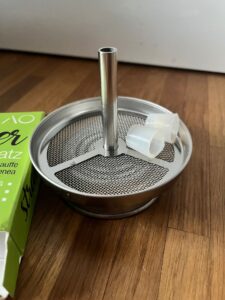 Shisha Kaminaufsatz Edelstahl neu AO