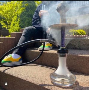 Shisha Moze Breeze 1 mit lila Sleave
